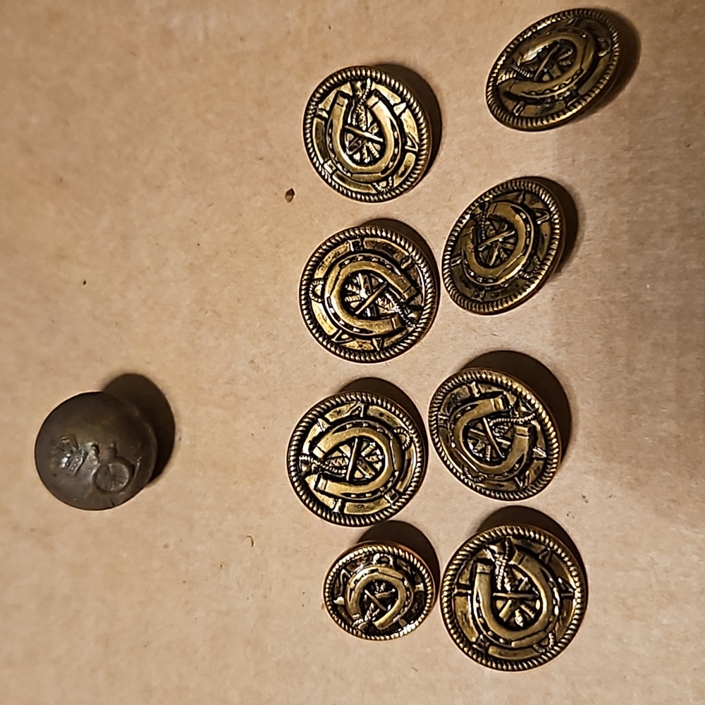 1940s ww2 buttons antique